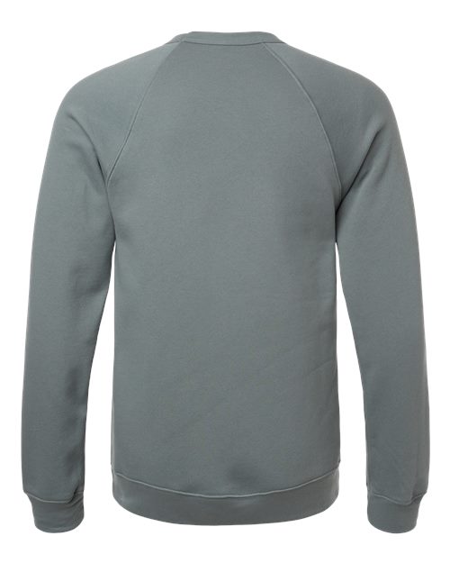BELLA + CANVAS 3901 - Unisex Sponge Fleece Raglan Crewneck Sweatshirt - Blue Storm