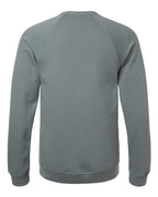 BELLA + CANVAS 3901 - Unisex Sponge Fleece Raglan Crewneck Sweatshirt - Blue Storm