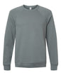 BELLA + CANVAS 3901 - Unisex Sponge Fleece Raglan Crewneck Sweatshirt - Blue Storm
