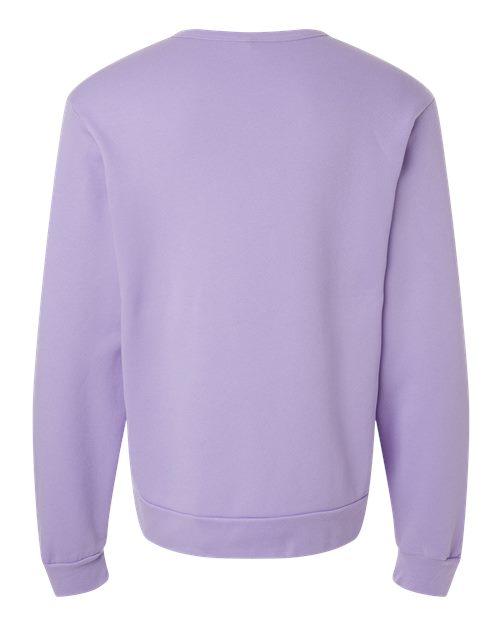 BELLA + CANVAS 3911 - Unisex Sponge Fleece Classic Crewneck Sweatshirt - Dark Lavender