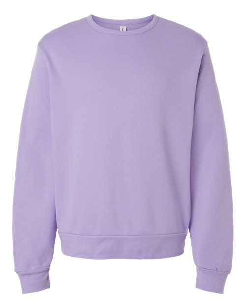 BELLA + CANVAS 3911 - Unisex Sponge Fleece Classic Crewneck Sweatshirt - Dark Lavender