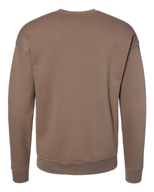 BELLA + CANVAS 3945 - Unisex Sponge Fleece Drop Shoulder Crewneck Sweatshirt - Vintage Brown