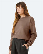 BELLA + CANVAS 3945 - Unisex Sponge Fleece Drop Shoulder Crewneck Sweatshirt - Vintage Brown