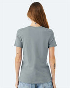 BELLA + CANVAS 6400 - Womens Relaxed Jersey Tee - Blue Storm