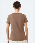 BELLA + CANVAS 6400 - Womens Relaxed Jersey Tee - Vintage Brown