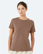 BELLA + CANVAS 6400 - Womens Relaxed Jersey Tee - Vintage Brown