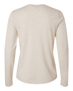 BELLA + CANVAS 6500 - Womens Jersey Long Sleeve Tee - Heather Dust