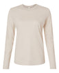 BELLA + CANVAS 6500 - Womens Jersey Long Sleeve Tee - Heather Dust