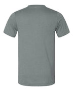 BELLA + CANVAS 3001CVC - CVC Jersey Tee - Heather Blue Storm