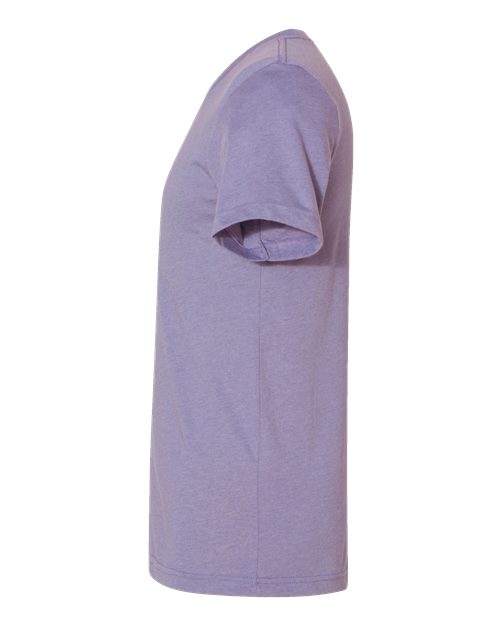 BELLA + CANVAS 3001CVC - CVC Jersey Tee - Heather Dark Lavender