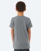 BELLA + CANVAS 3001Y - Youth Jersey Tee - Blue Storm