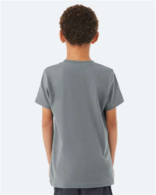 BELLA + CANVAS 3001Y - Youth Jersey Tee - Blue Storm