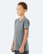 BELLA + CANVAS 3001Y - Youth Jersey Tee - Blue Storm