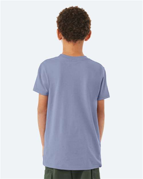 BELLA + CANVAS 3001Y - Youth Jersey Tee - Lavender Blue