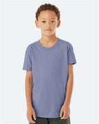 BELLA + CANVAS 3001Y - Youth Jersey Tee - Lavender Blue