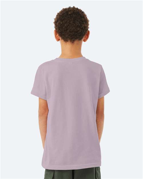 BELLA + CANVAS 3001Y - Youth Jersey Tee - Light Violet