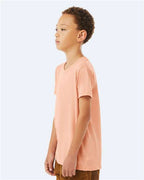BELLA + CANVAS 3001Y - Youth Jersey Tee - Peach