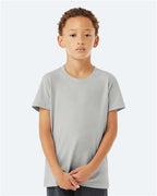 BELLA + CANVAS 3001Y - Youth Jersey Tee - Solid Athletic Grey