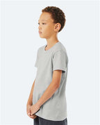 BELLA + CANVAS 3001Y - Youth Jersey Tee - Solid Athletic Grey