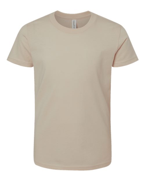 BELLA + CANVAS 3001Y - Youth Jersey Tee - Tan