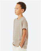 BELLA + CANVAS 3001Y - Youth Jersey Tee - Tan