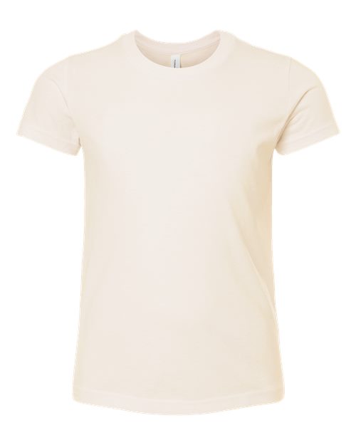 BELLA + CANVAS 3001YCVC - Youth CVC Jersey Tee - Heather Natural