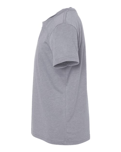 BELLA + CANVAS 3001YCVC - Youth CVC Jersey Tee - Heather Storm