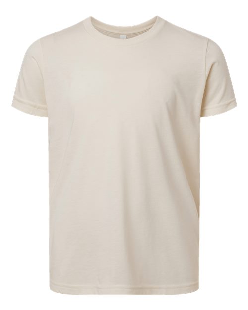BELLA + CANVAS 3413Y - Youth Triblend Tee - Solid Natural Triblend