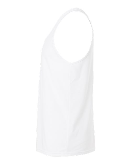 BELLA + CANVAS 3480CVC - Unisex Heather CVC Tank - Solid White Blend