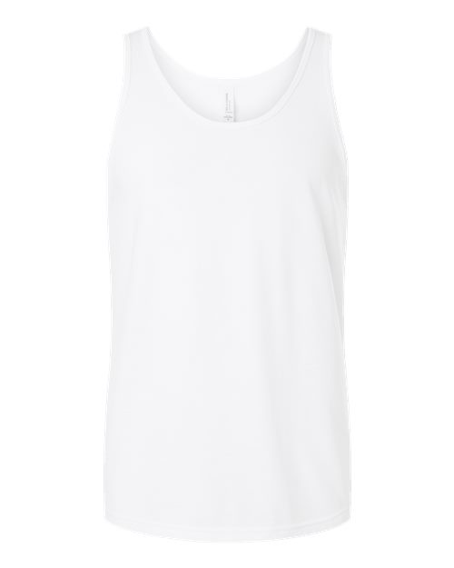 BELLA + CANVAS 3480CVC - Unisex Heather CVC Tank - Solid White Blend