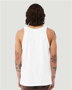 BELLA + CANVAS 3480CVC - Unisex Heather CVC Tank - Solid White Blend
