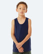 BELLA + CANVAS 3480Y — Youth Jersey Tank — Navy