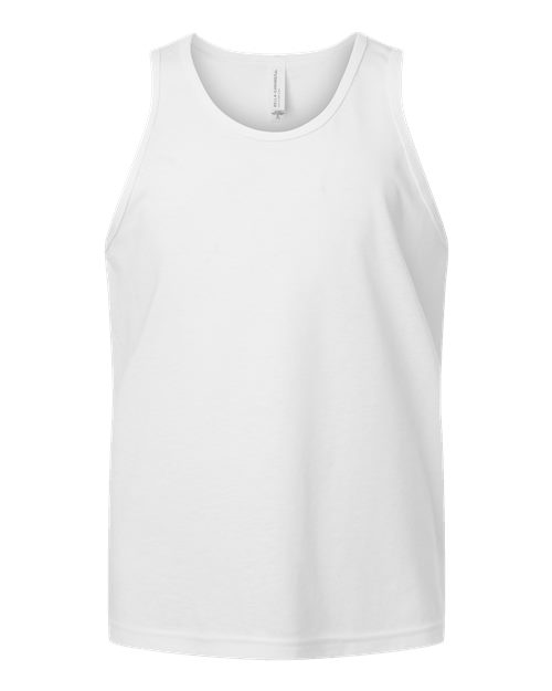 BELLA + CANVAS 3480YCVC - Youth Heather CVC Tank - Solid White Blend