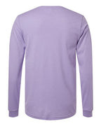 BELLA + CANVAS 3501CVC - Heather CVC Long Sleeve Tee - Heather Dark Lavender