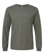 BELLA + CANVAS 3501CVC - Heather CVC Long Sleeve Tee - Heather Military Green