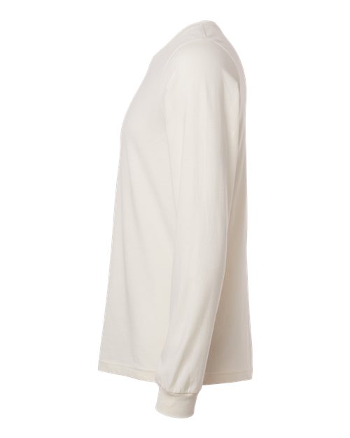 BELLA + CANVAS 3501CVC - Heather CVC Long Sleeve Tee - Heather Natural