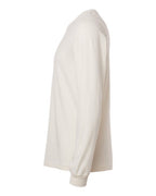 BELLA + CANVAS 3501CVC - Heather CVC Long Sleeve Tee - Heather Natural