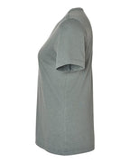 BELLA + CANVAS 6400CVC - Womens Relaxed Fit Heather CVC Tee - Heather Blue Storm