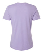 BELLA + CANVAS 6400CVC - Womens Relaxed Fit Heather CVC Tee - Heather Dark Lavender