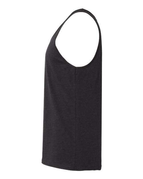 BELLA + CANVAS 3480CVC - Unisex Heather CVC Tank - Black Heather