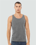 BELLA + CANVAS 3480CVC - Unisex Heather CVC Tank - Deep Heather