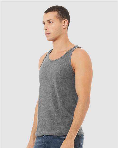 BELLA + CANVAS 3480CVC - Unisex Heather CVC Tank - Deep Heather