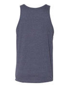 BELLA + CANVAS 3480CVC - Unisex Heather CVC Tank - Heather Navy