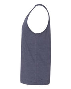 BELLA + CANVAS 3480CVC - Unisex Heather CVC Tank - Heather Navy