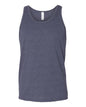 BELLA + CANVAS 3480CVC - Unisex Heather CVC Tank - Heather Navy