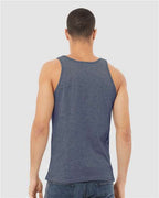 BELLA + CANVAS 3480CVC - Unisex Heather CVC Tank - Heather Navy