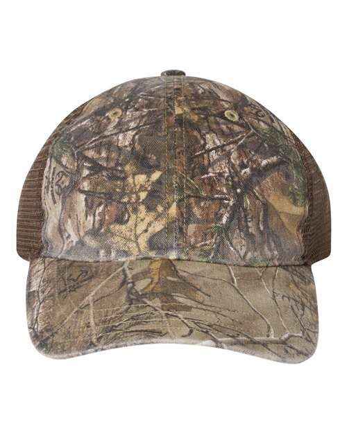 Richardson 111P - Garment Washed Printed Trucker Cap