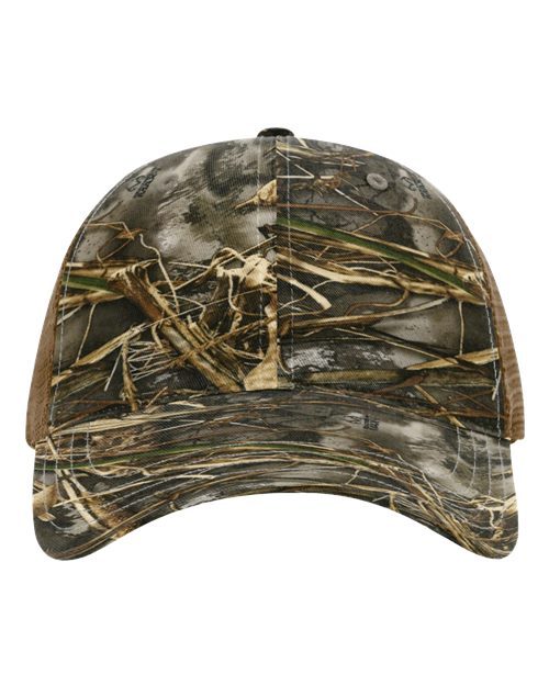 Richardson 111P - Garment Washed Printed Trucker Cap Richardson