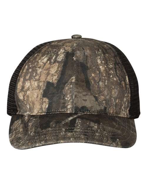 Richardson 111P - Garment Washed Printed Trucker Cap Richardson