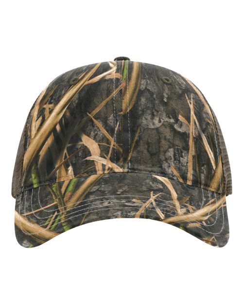 Richardson 111P - Garment Washed Printed Trucker Cap Richardson